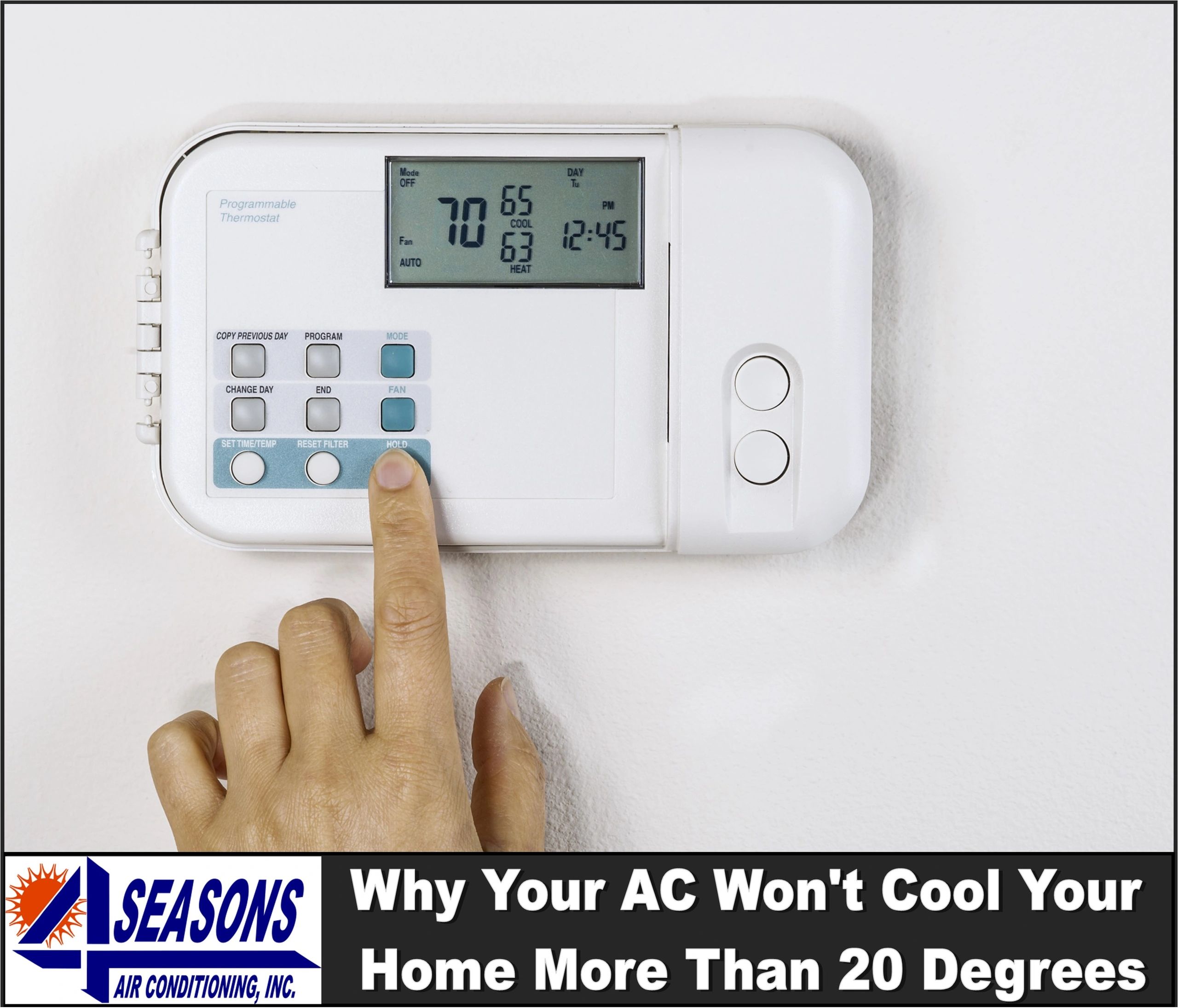 home ac not cold enough