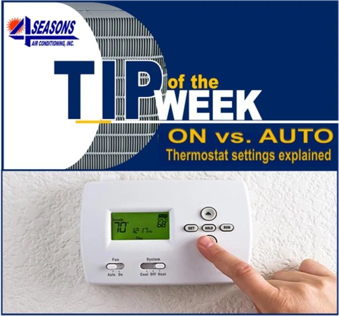 Thermostat AUTO or ON Setting Explained