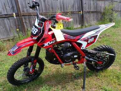 Xmotos 125cc XB28 Red Dirt Bike