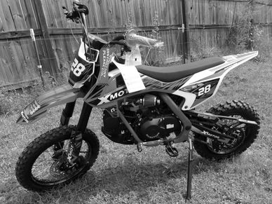 Xmotos 125cc XB28 Red Dirt Bike
