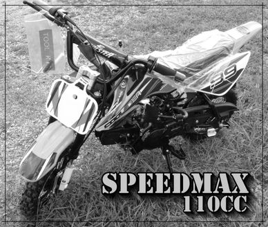 Green Coolster Speedmax 110cc Dirt Bike 