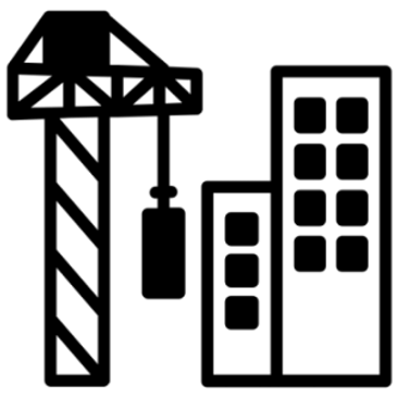 Logotipo estilizado con letras negras y fondo blanco.