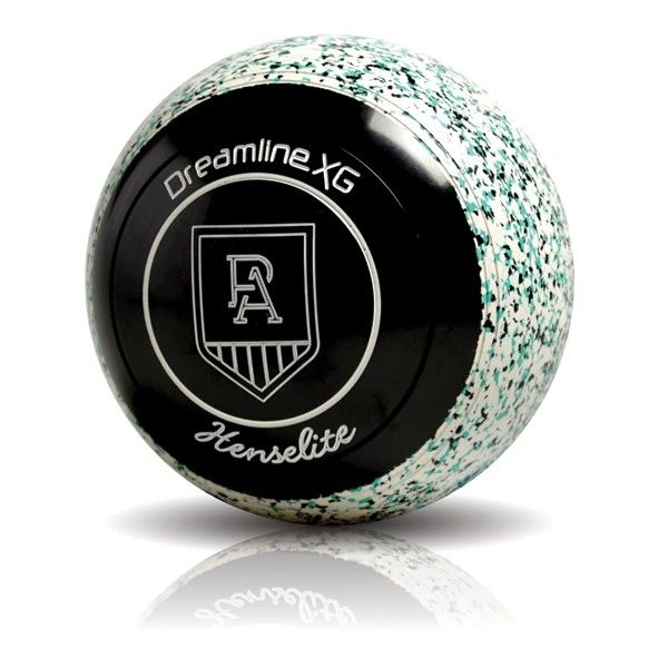 Henselite AFL Dreamline XG Port Adelaide Lawn Bowls