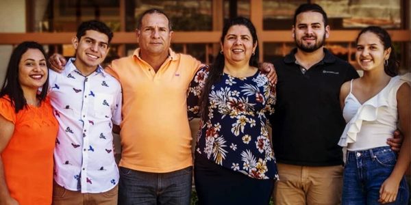 Hotel family owners in Monteverde Family House