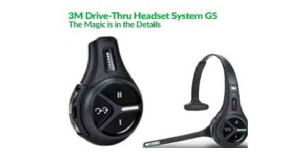 3M Drive-Thru Headset System G5