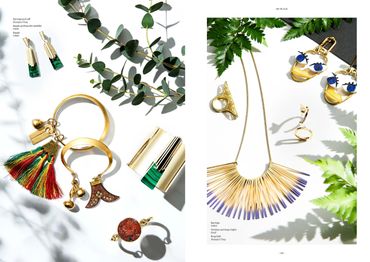 Tasha Ling Fine gold jewellery still life flatlays editorial 