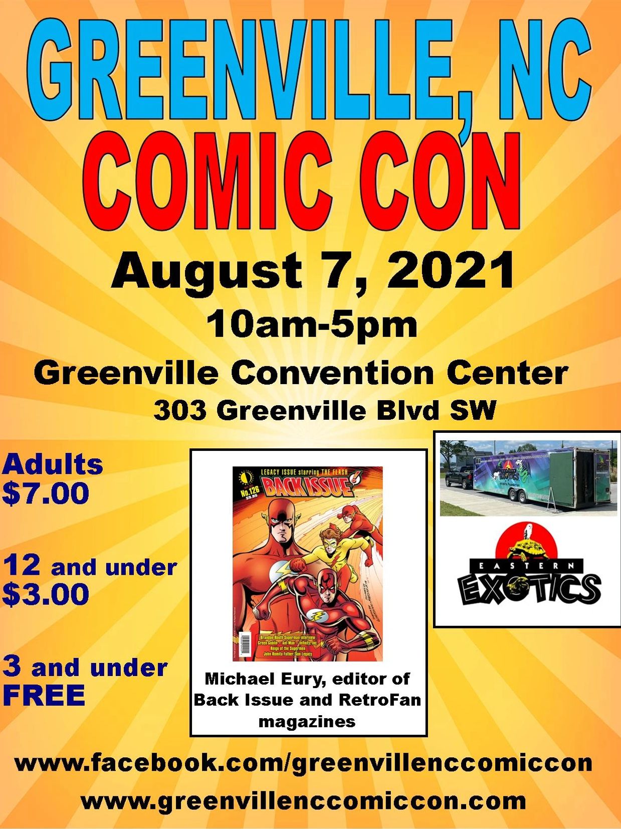 Greenville NC Comic Con