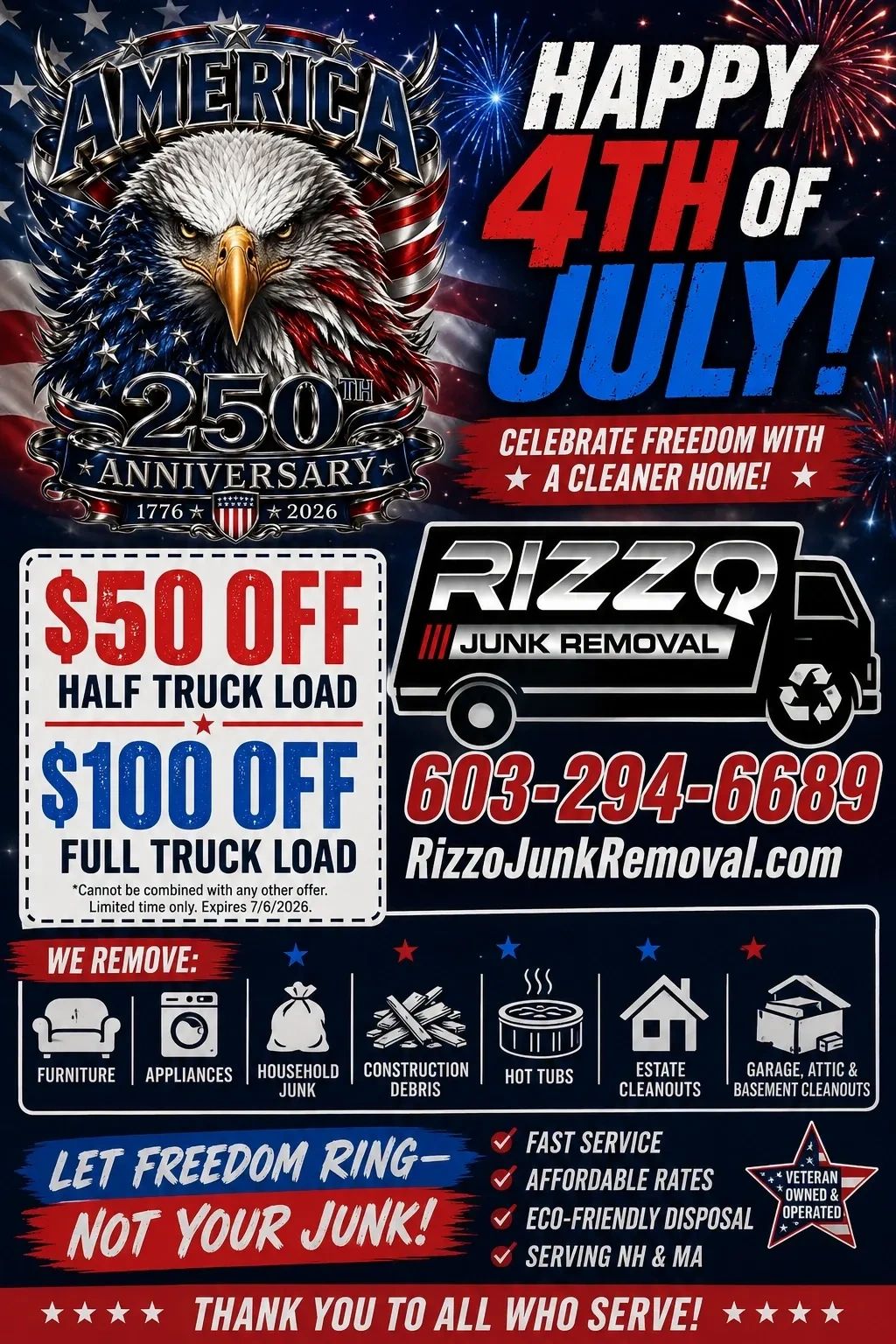 Happy Birthday America Sale