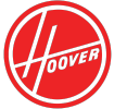 Hoover logo in red and black.