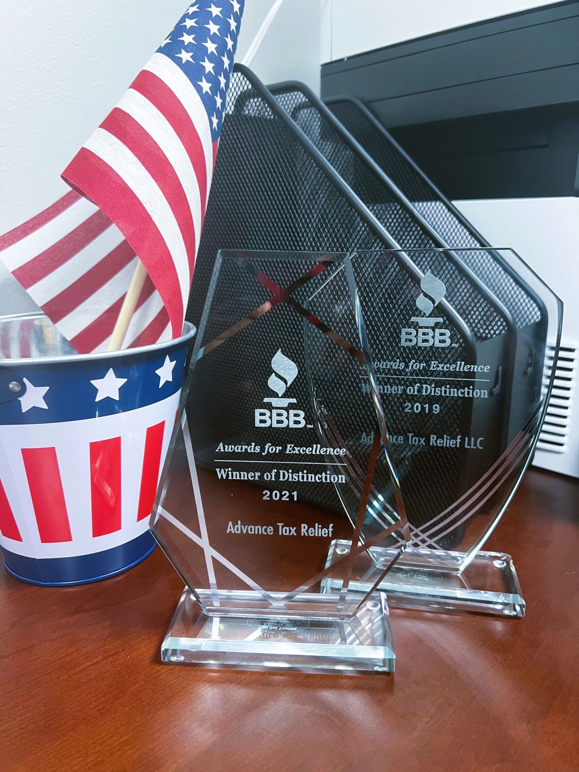 Advance Tax Relief BBB Awards - Our Tax Attorneys file back taxes and resolve tax problems. 