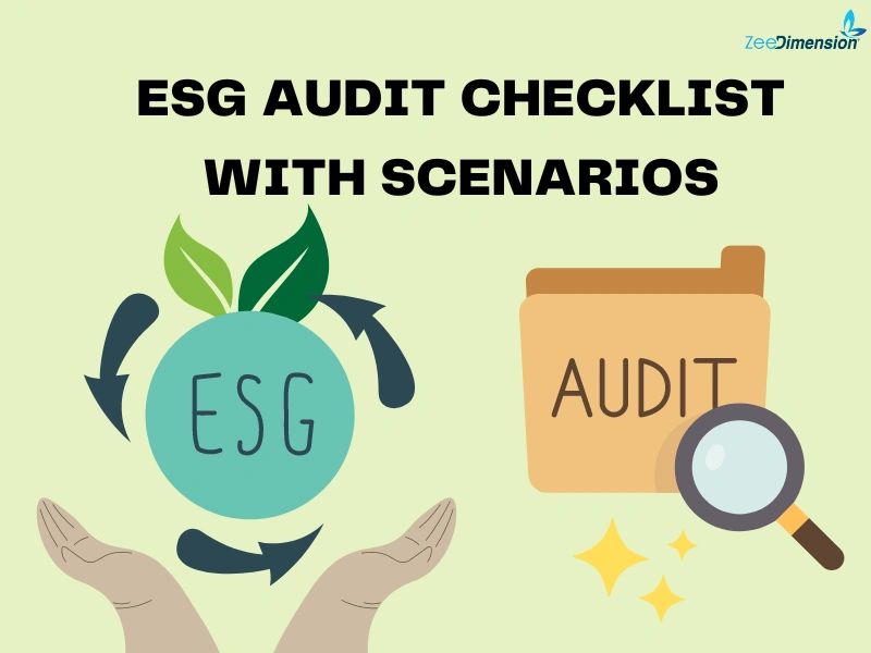 ESG Audit Checklist with Scenarios