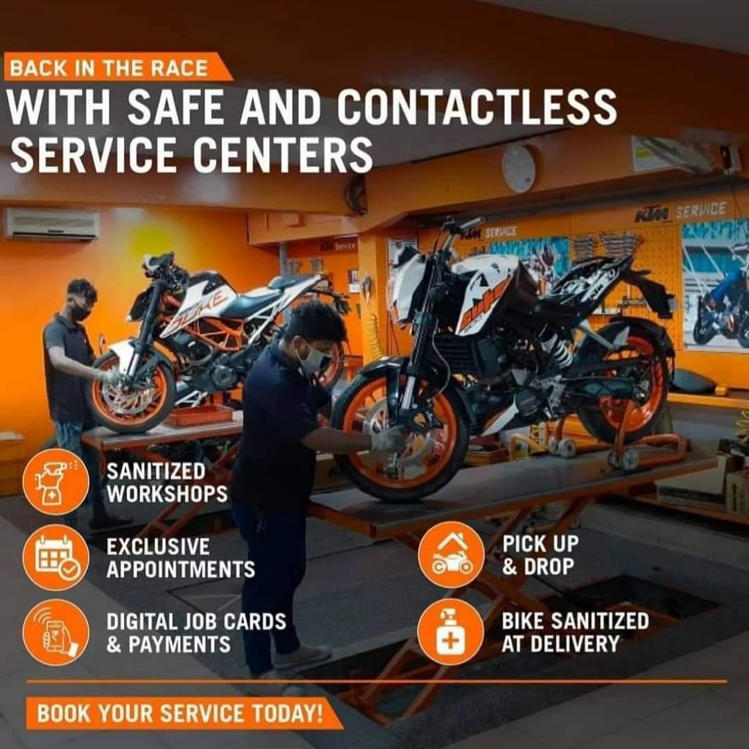 ahuja ktm service center