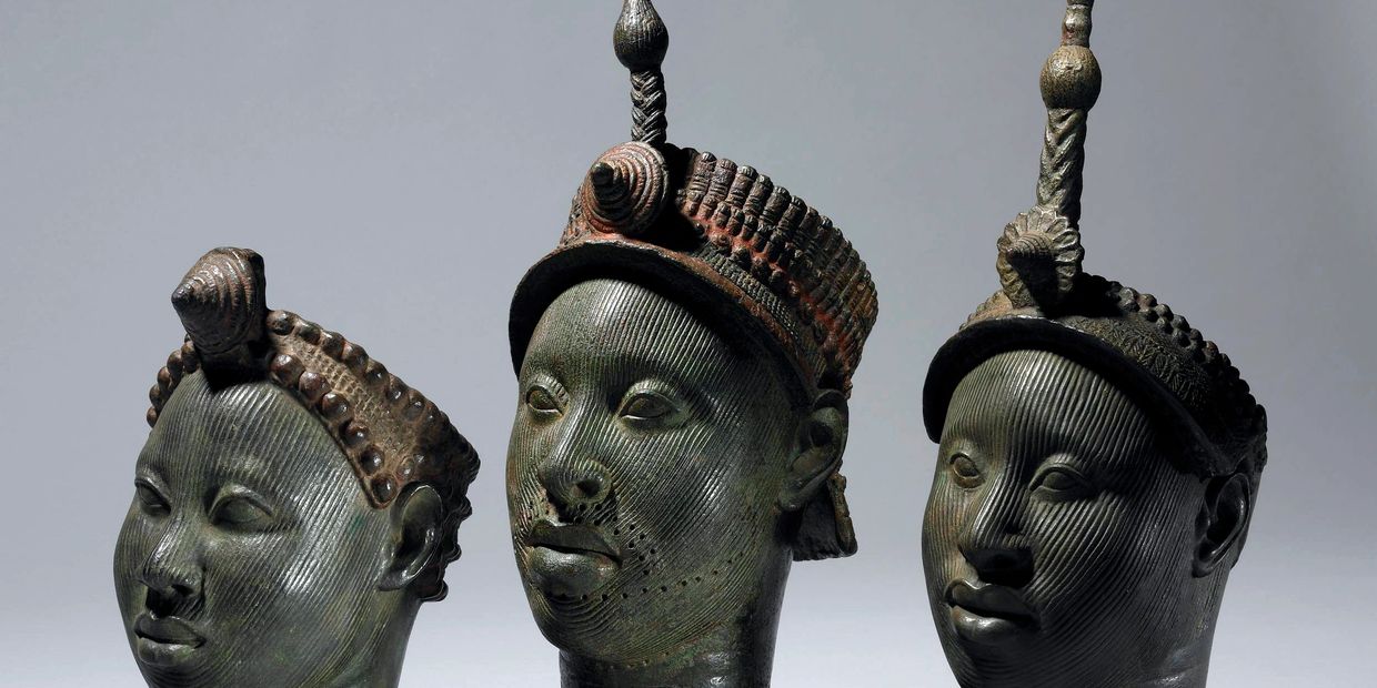 Ife Bronze Heads: Benin and Yoruba traditions agree on the subject of a common ancestory.