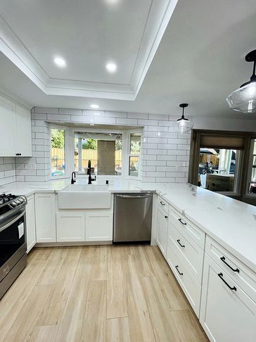 remodeled kitchen