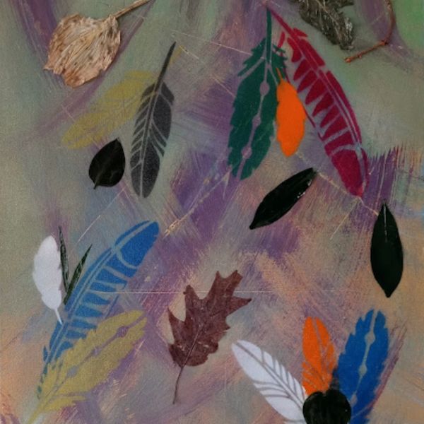 TNPAI local art designer in Springfield Ohio. Nisa Blackweell's hand-made original painted artwork.