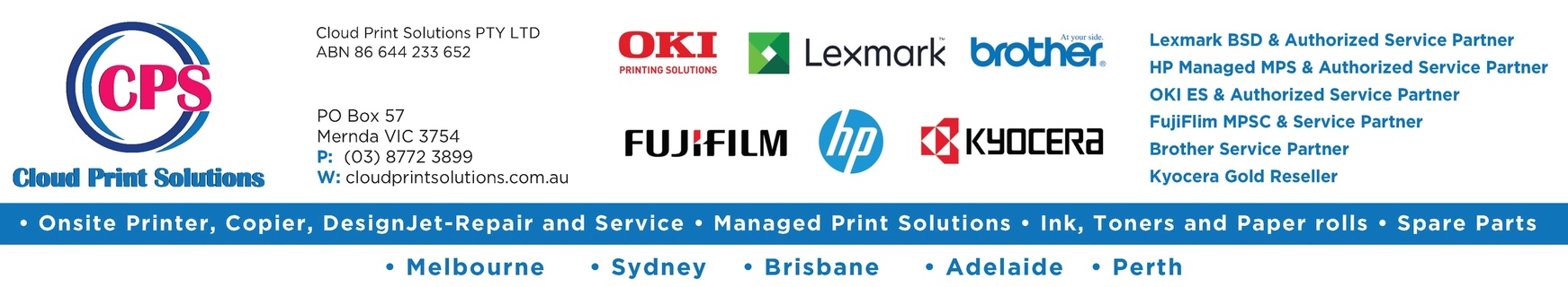 HP PRINTER REPAIR MELBOURNE
By Cloud Print Solutions 