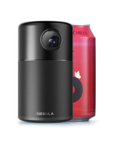 Anker mini projector nebula capsule with built in speaker great for gifts outdoors movie home