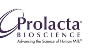 Prolacta Bioscience logo with slogan.