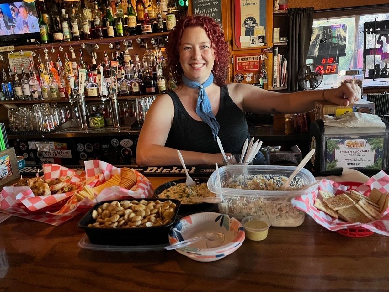 Bartender Masha, a Snack Friday founder.