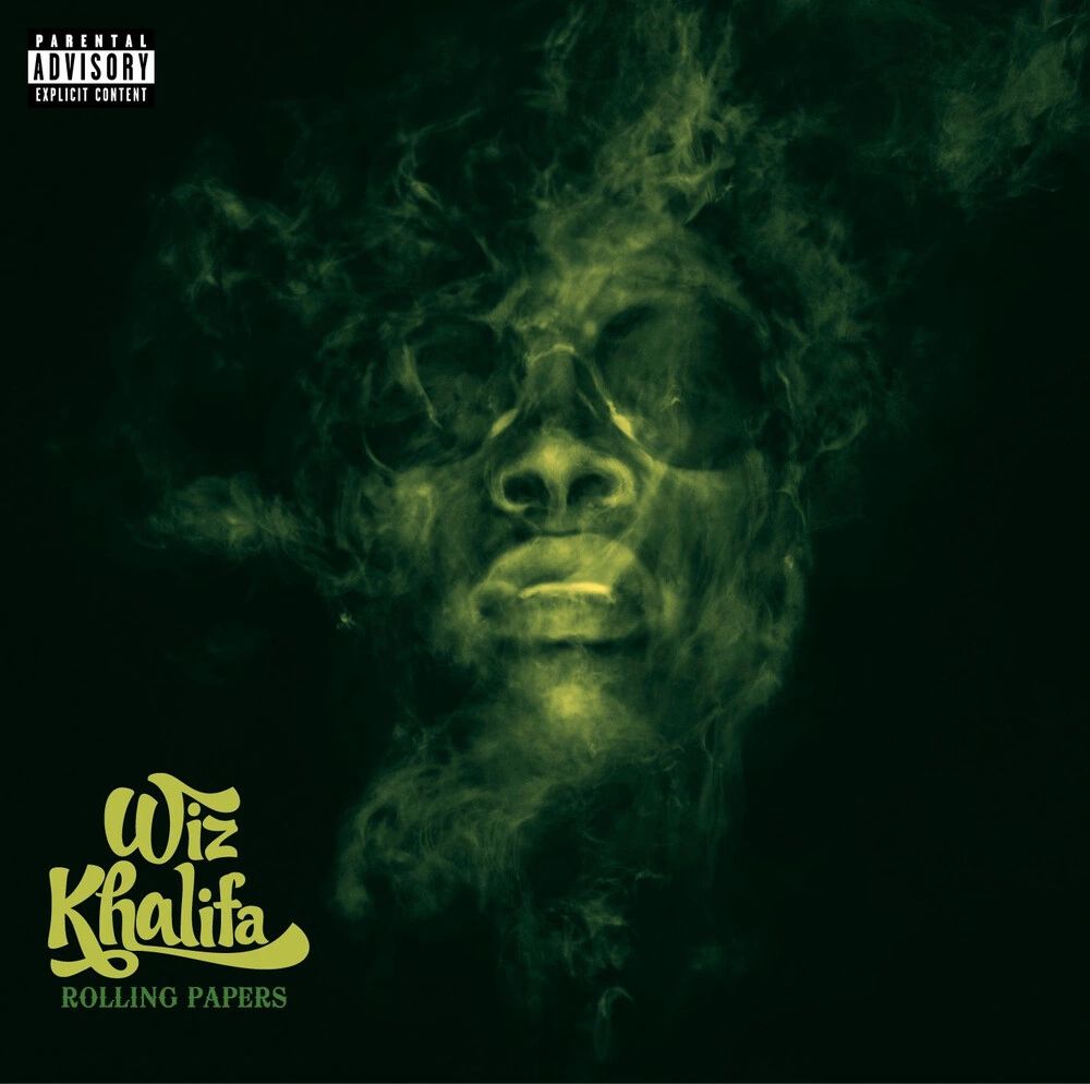 Wiz Khalifa - Rolling Papers LP record (blue vinyl) Wiz Khalifa - Rolling Papers LP record (blue vinyl)