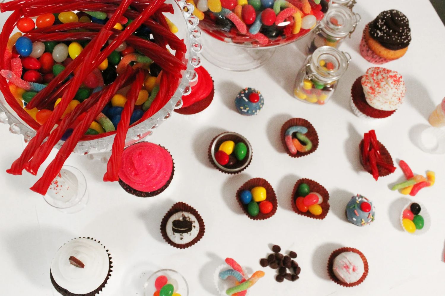 All the cupcakes kept together