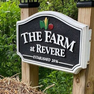 The Farm at Revere sign