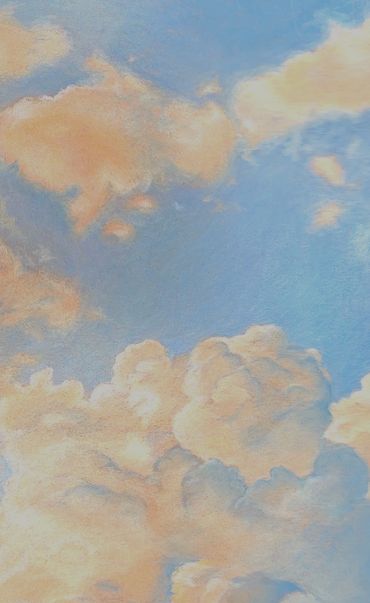 Cloud Drawing
Coloured pencil on toned paper