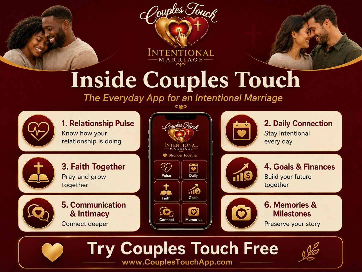 Inside Couples Touch App feature overview