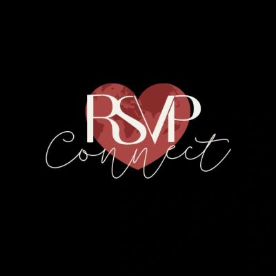 Logo with 'RSVP Connect' over a red heart.