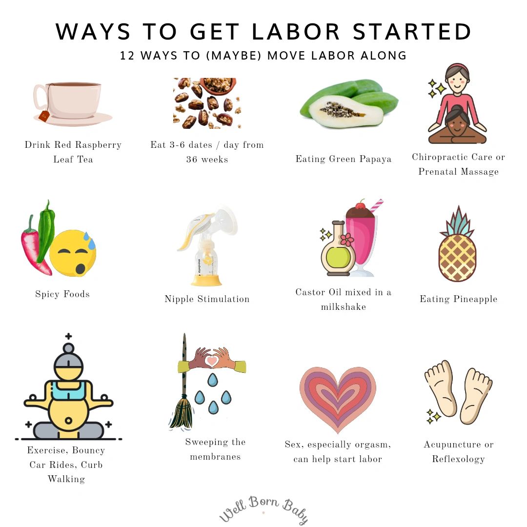 12 Ways to (Maybe) Move Labor Along Naturally