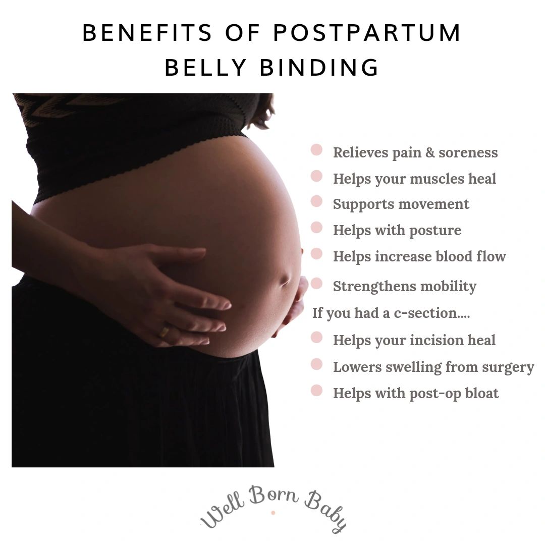 How Postpartum Belly Binding Can Help You After Delivery