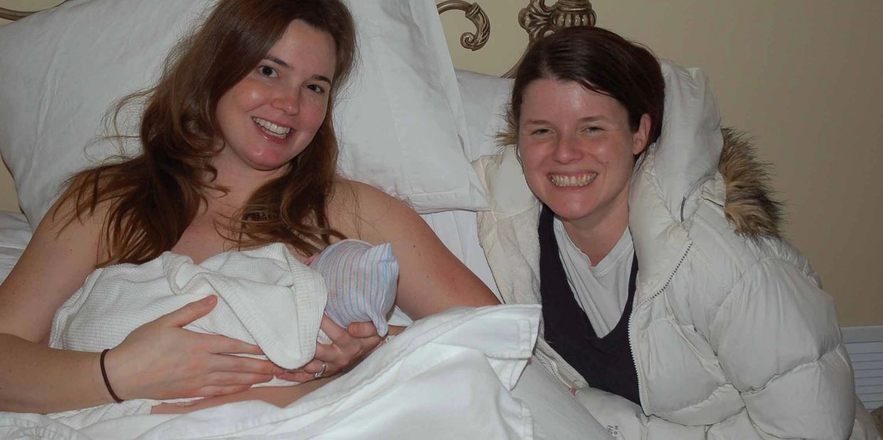 Christina Duff doula at birth