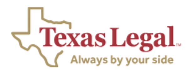 Logo of Texas Legal with tagline 'Always by your side'.