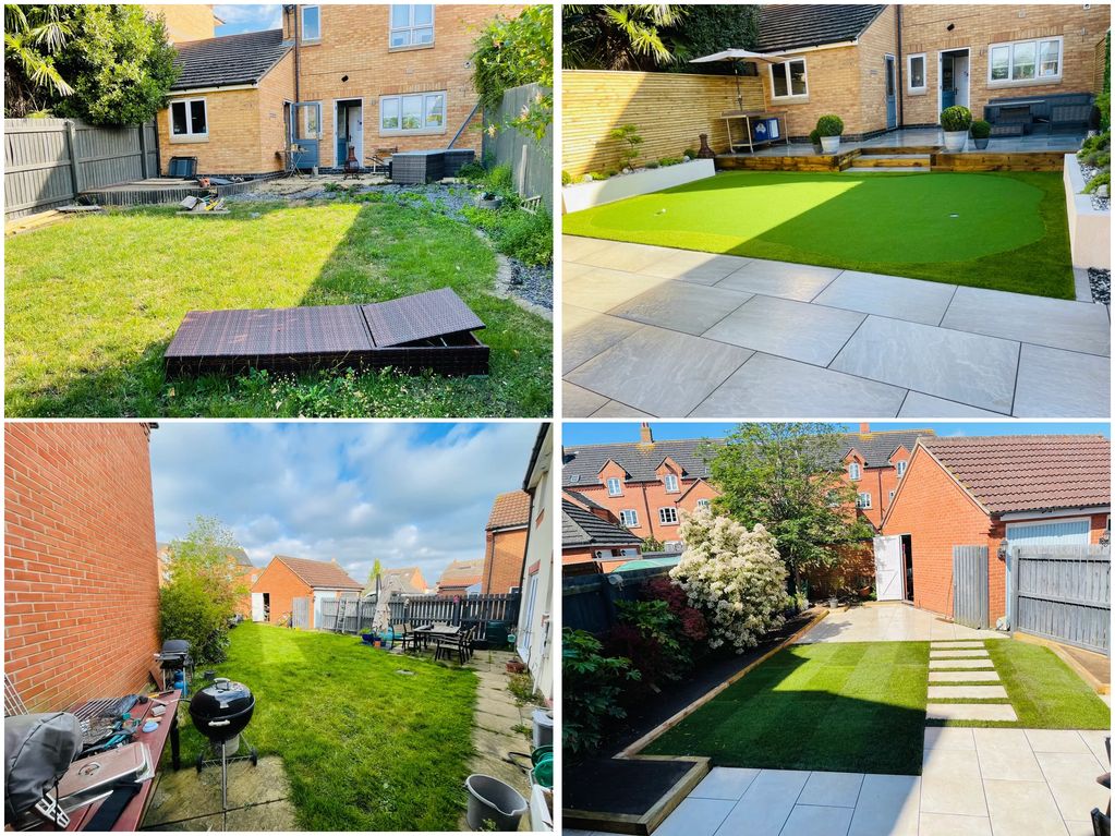 Professional patio installation in Peterborough, Oundle and Yaxley. SRJ Landscapes builds sandstone, porcelain, limestone and concrete patios. Free quotes.