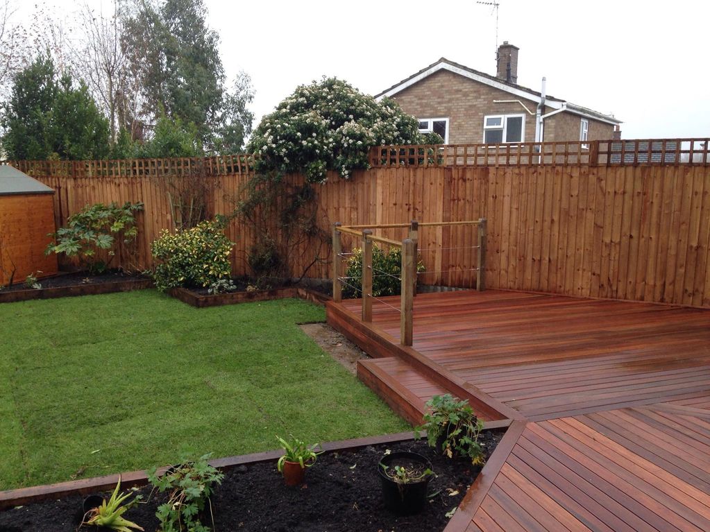 Cedar Decking 