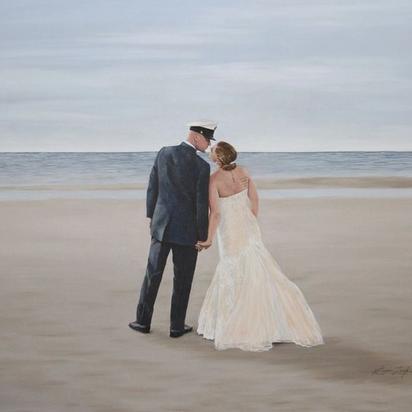 Event Painting By Erin Artist Erin Leigh Boughamer Live Wedding & Guest Painter CT MA RI NY NH VT ME