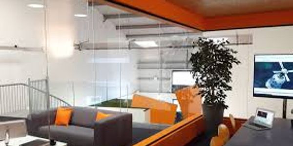 Suspended Ceilings Office Refurbishment Interiors Partition Wall Aluminium Partitioning 