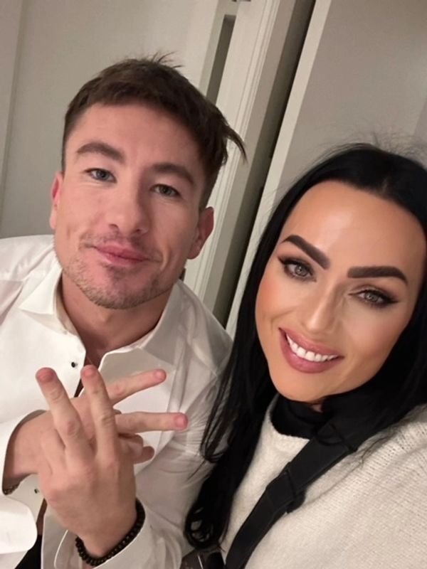 Two People Posing