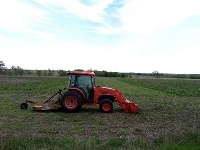 Brush hog, bush hog, shredder, tractor mowing services Denton & Wise Counties.