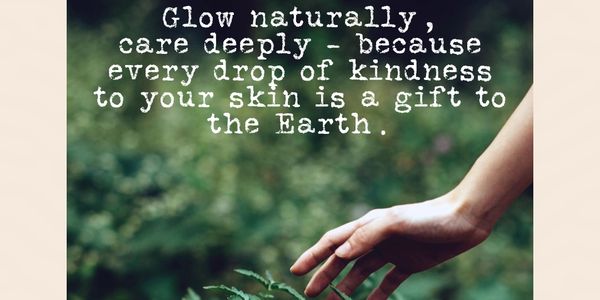 Inspirational quote about kindness and nature.