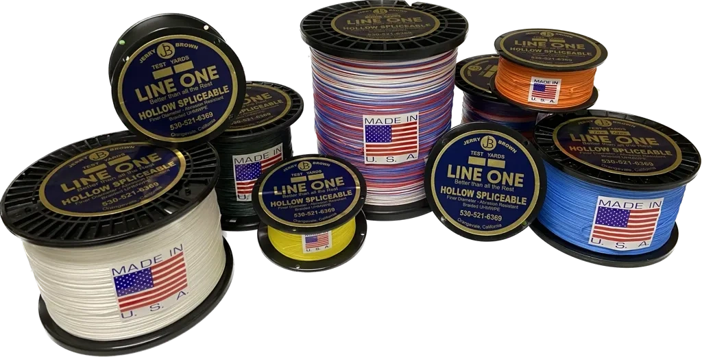 Jerry Brown Industries Line One Braided Spectra - Lines, Leaders