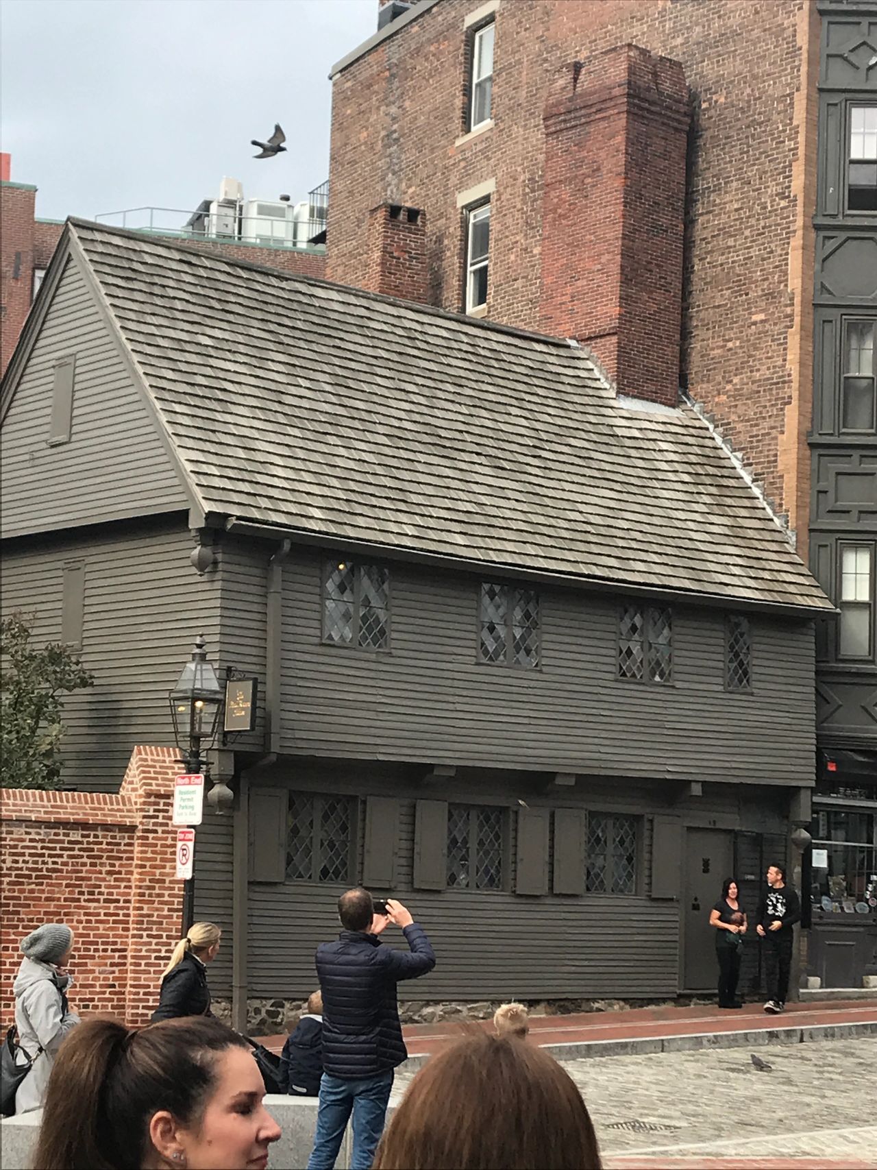 Exterior Shot of The Paul Revere House