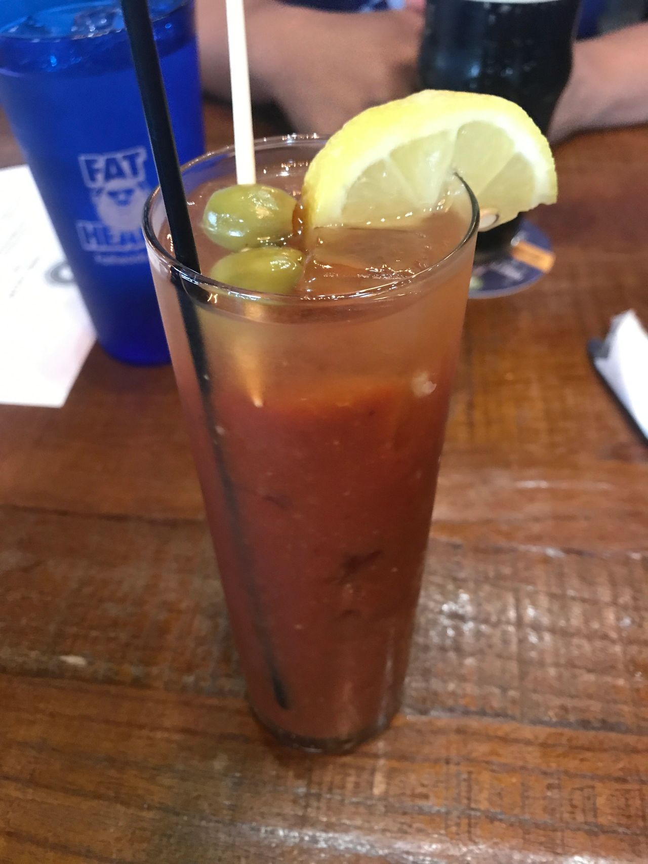The bloody mary at Fat Head's Brewery
