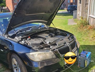 BMW carbon clean