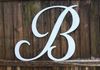 Custom order- Hand carved letters from laminated pineboard