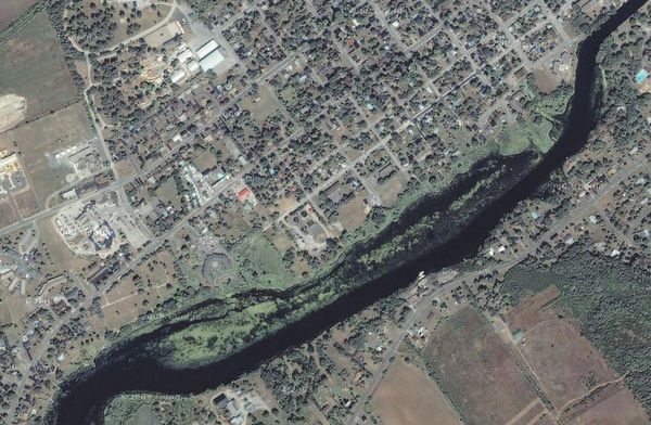 Napanee River hydrodynamic model