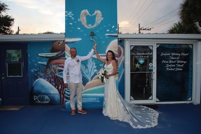 celebrating weddings at Cocoa Beach Weddings