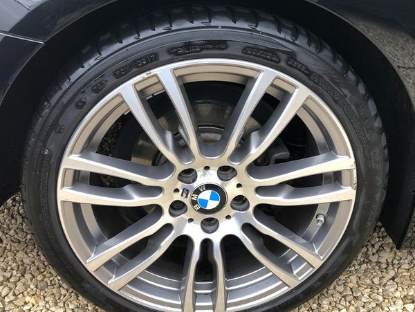 a car with beautiful and clean rims