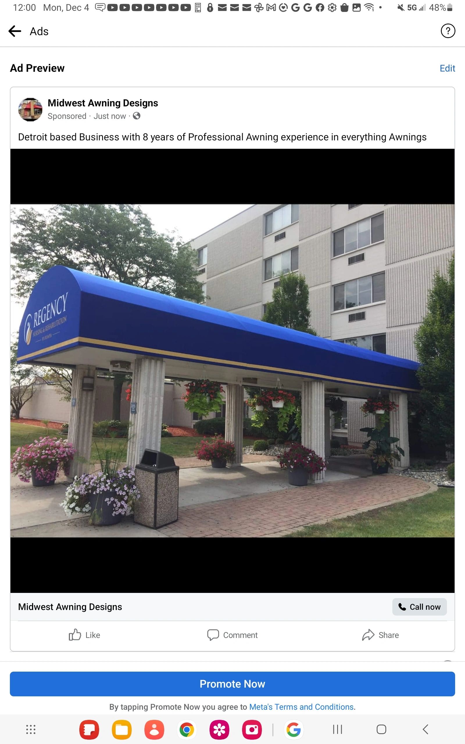 Midwest Awning Designs LLC