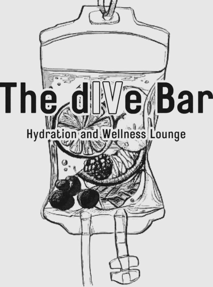 The Dive Bar Hydration and Wellness Lounge Logo